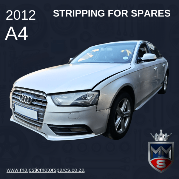 2012 AUDI A4 1.8T FACELIFT STRIPPING FOR SPARES