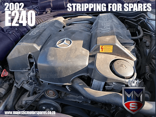 2002 MERCEDES BENZ E240 Engine