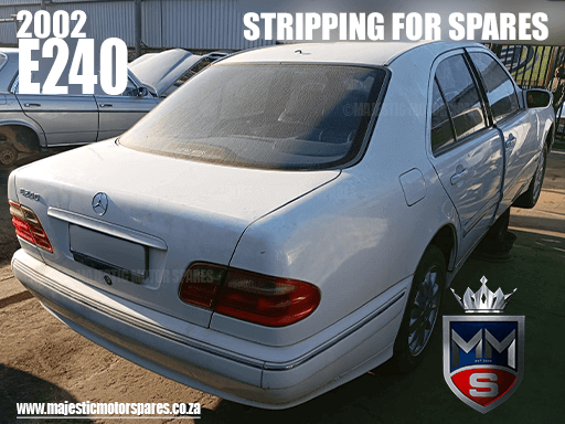 2002 MERCEDES BENZ E240 Stripping for Spares 2