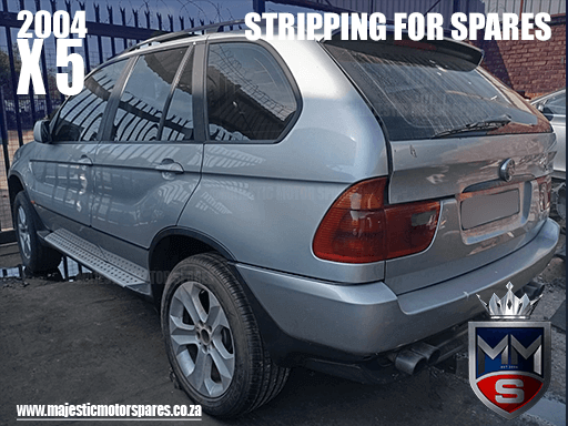 2004 BMW X5 rear view