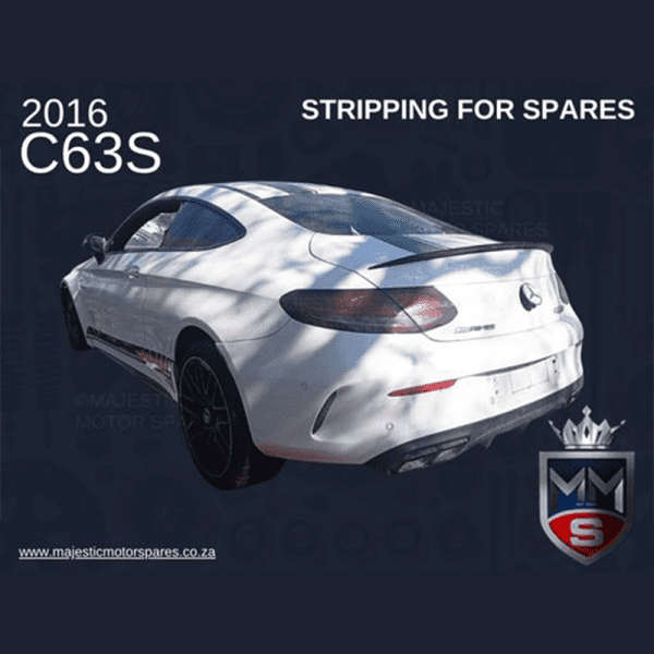 2016 C63S STRIPPING FOR SPARES