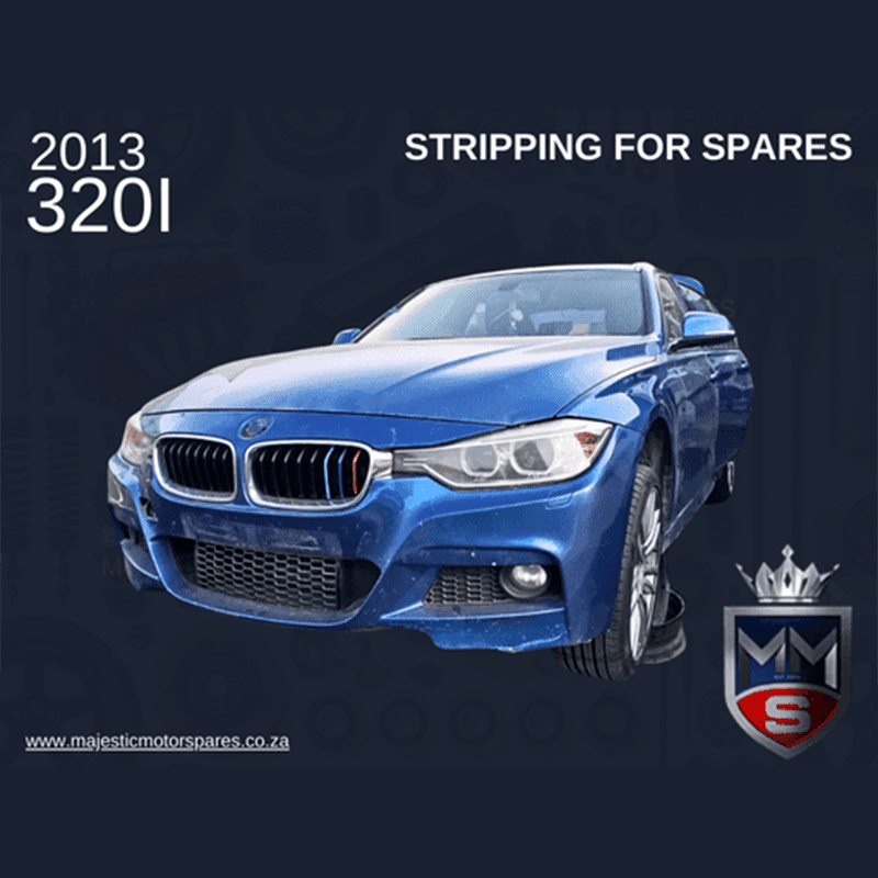 MAJ3518-2013-BMW-320I-STRIPPING-FOR-SPARES 2013 BMW 320I STRIPPING FOR SPARES