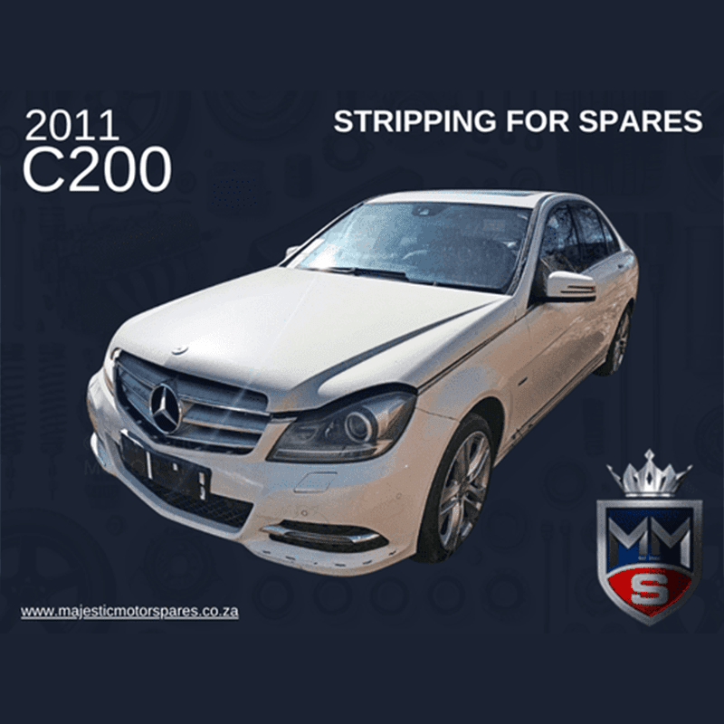 MAJ3524-2011-MERCEDES-C200-STRIPPING-FOR-SPARES 2011 MERCEDES C200 STRIPPING FOR SPARES