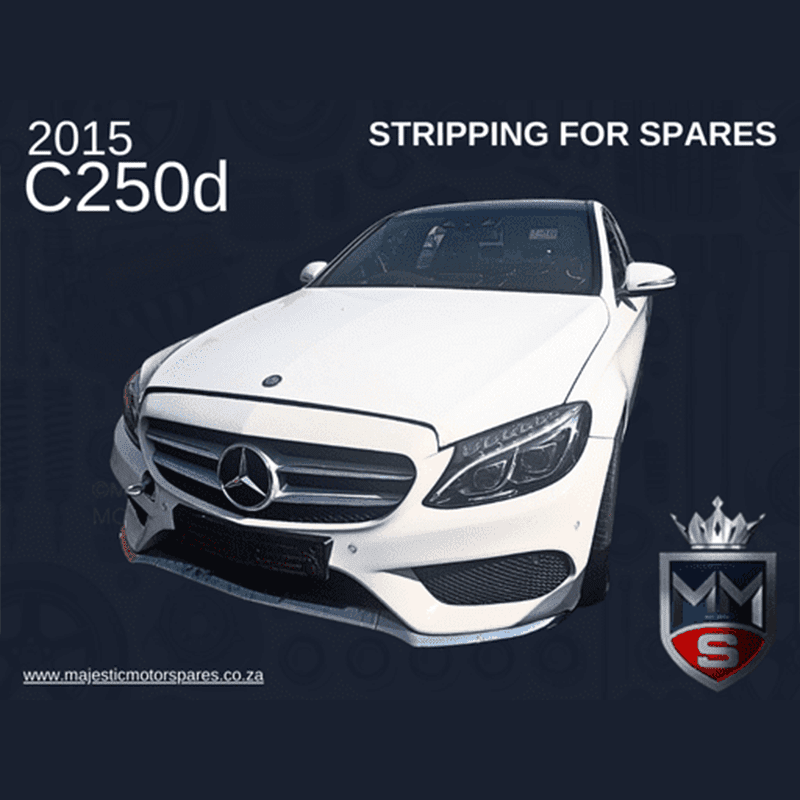 MAJ3529-2015-MERCEDES-C250D-AMG-BLUETEC-W205-STRIPPING-FOR-SPARES 2015 MERCEDES C250D AMG BLUETEC W205 STRIPPING FOR SPARES