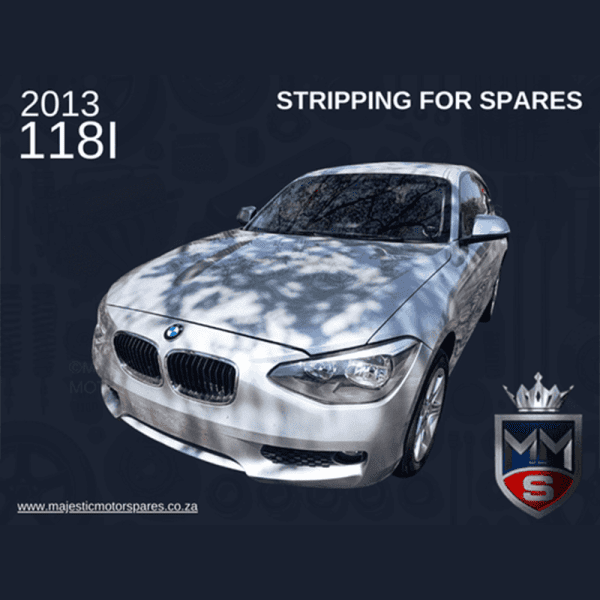 2013 BMW 118I F21 STRIPPING FOR SPARES