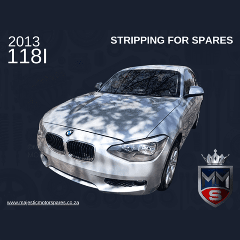 MAJ3533-2013-BMW-118I-F21-STRIPPING-FOR-SPARES 2013 BMW 118I F21 STRIPPING FOR SPARES