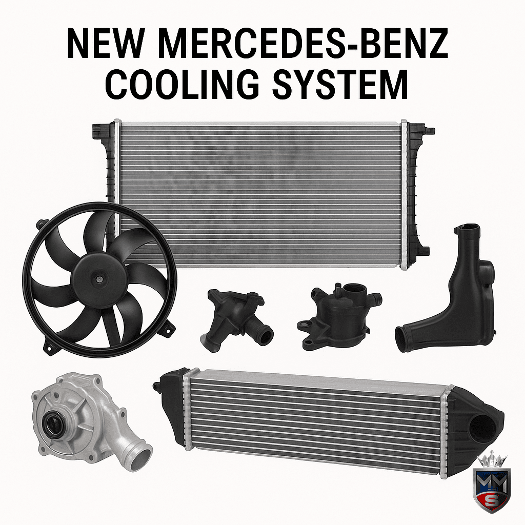 New mercedes cooling system