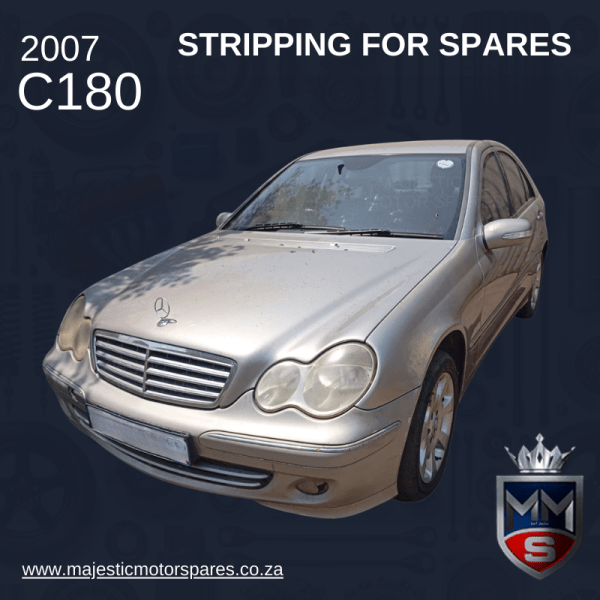 2007 MERCEDES C180 KOMPRESSOR W203 STRIPPING FOR SPARES