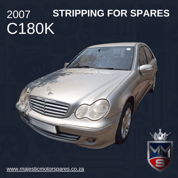 2007 MERCEDES C180K W203 STRIPPING FOR SPARES