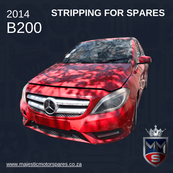 2014 MERCEDES B200 W246 STRIPPING FOR SPARES