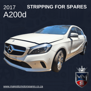 2017 MERCEDES A200D STRIPPING FOR SPARES