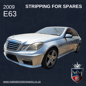 2009 MERCEDES E63 STRIPPING FOR SPARES