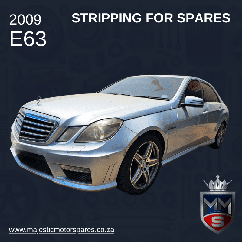 2009 MERCEDES E63 STRIPPING FOR SPARES