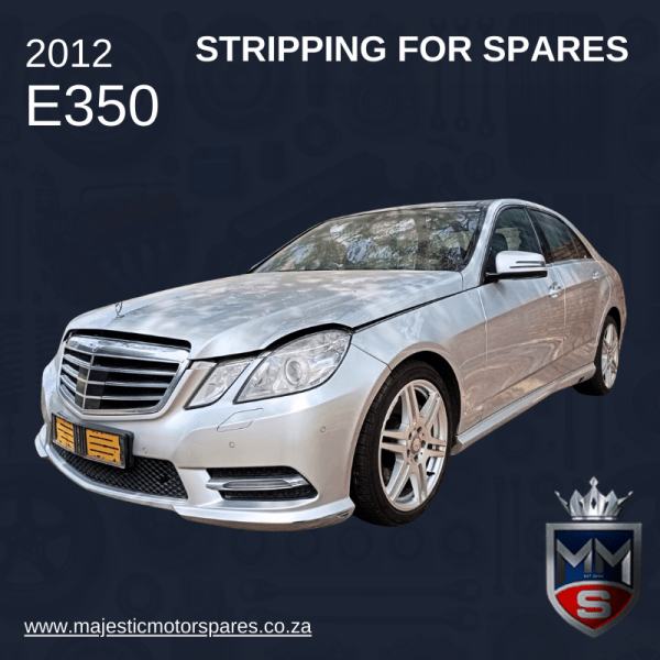 2012 MERCEDES E350 W212 STRIPPING FOR SPARES