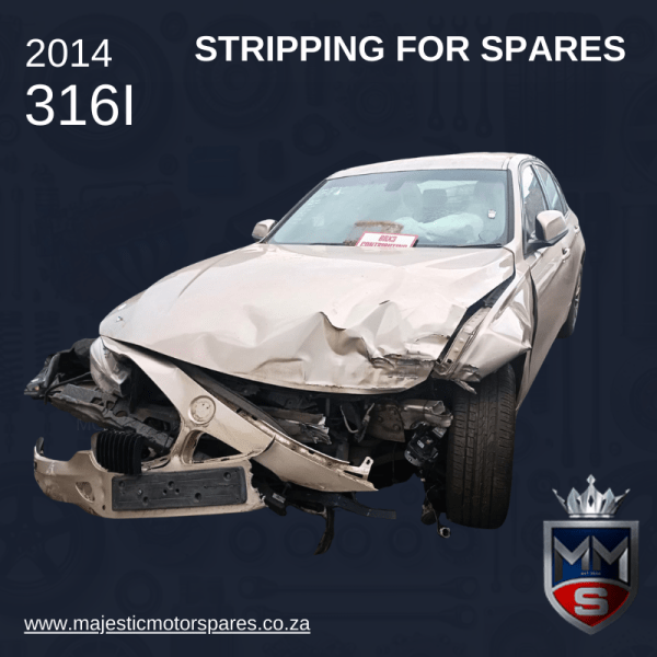 2014 BMW 316I F30 STRIPPING FOR SPARES