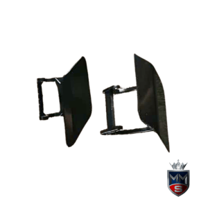 Mercedes W204 facelift front washer covers - new