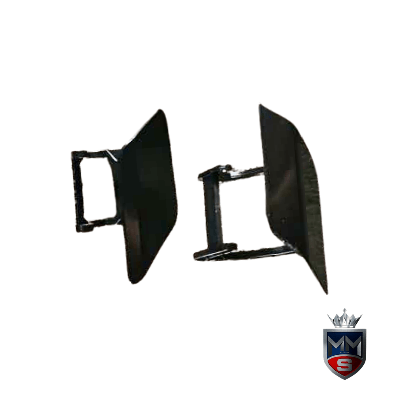 Mercedes W204 facelift front washer covers - new