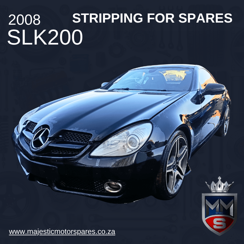 2008 MERCEDES-BENZ SLK200 KOMPRESSOR W171 STRIPPING FOR SPARES