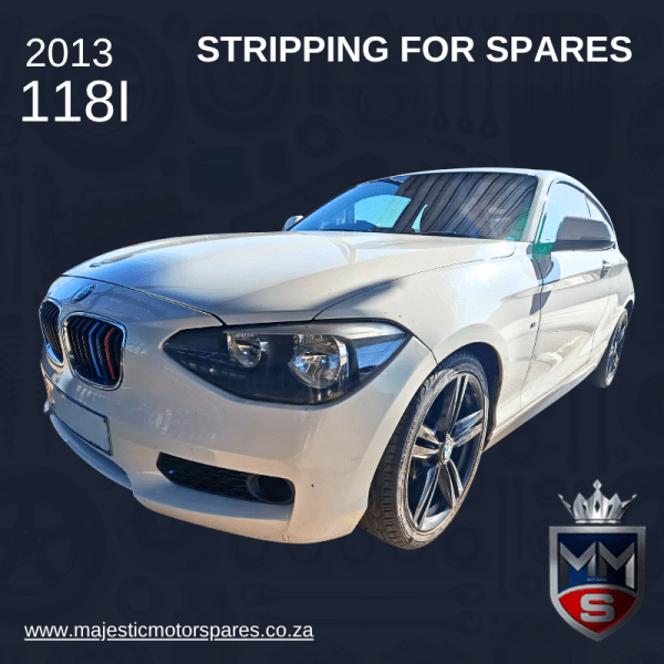 BMW 118I F21 STRIPPING FOR SPARES