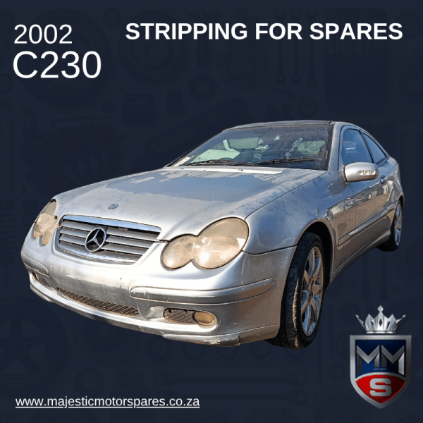 2002 MERCEDES-BENZ C230 KOMPRESSOR W203 COUPE STRIPPING FOR SPARES