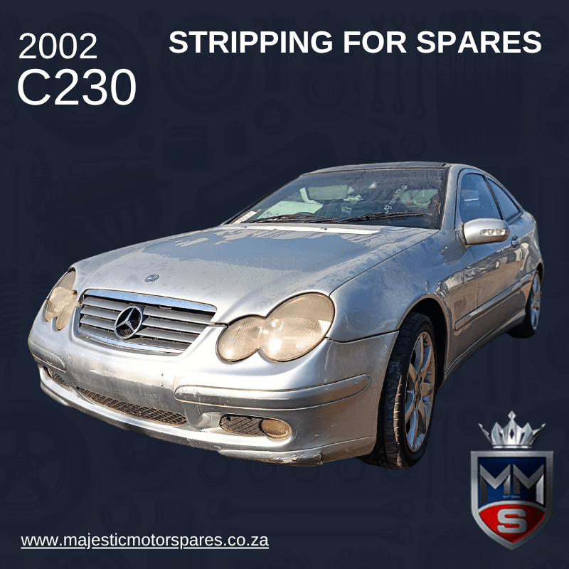 2002 MERCEDES-BENZ C230 KOMPRESSOR W203 COUPE STRIPPING FOR SPARES