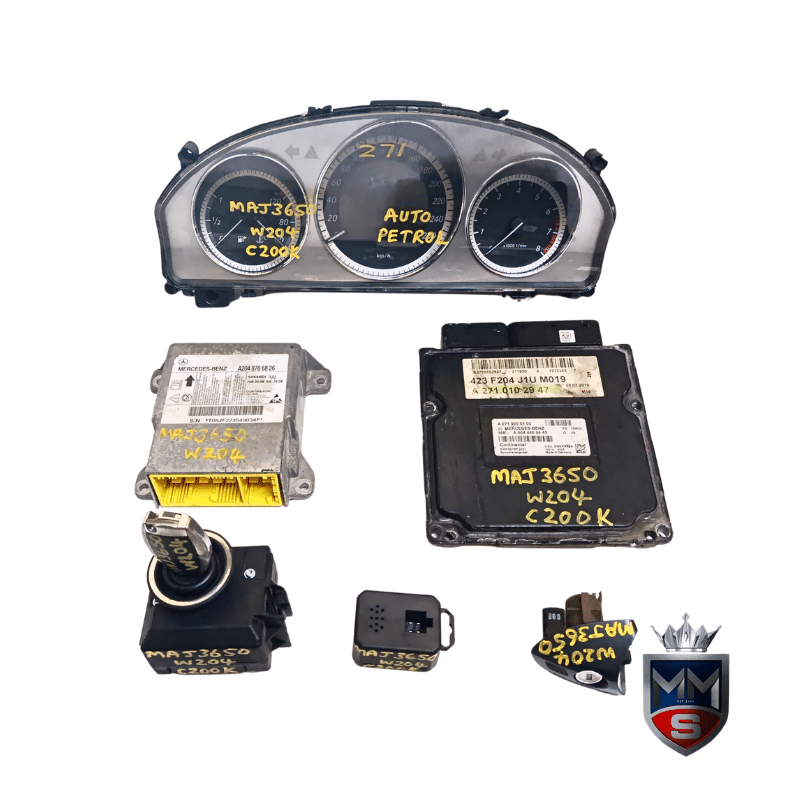 2010 Mercedes-Benz C200 Kompressor W204 M271.9 Petrol Automatic Lockset - Used